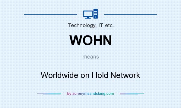 What does WOHN mean? It stands for Worldwide on Hold Network