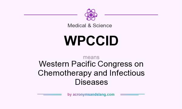 What does WPCCID mean? It stands for Western Pacific Congress on Chemotherapy and Infectious Diseases