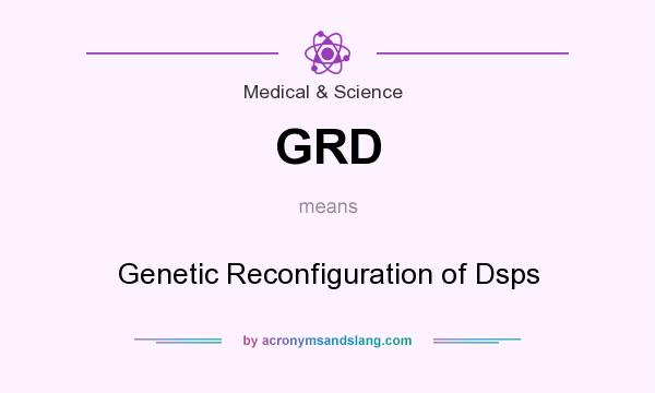 What does GRD mean? It stands for Genetic Reconfiguration of Dsps