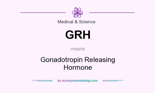 What does GRH mean? It stands for Gonadotropin Releasing Hormone