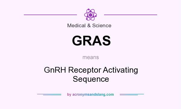 What does GRAS mean? It stands for GnRH Receptor Activating Sequence