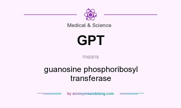 What does GPT mean? It stands for guanosine phosphoribosyl transferase