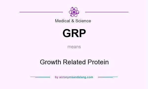 What does GRP mean? It stands for Growth Related Protein