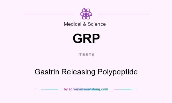 What does GRP mean? It stands for Gastrin Releasing Polypeptide