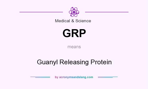 What does GRP mean? It stands for Guanyl Releasing Protein