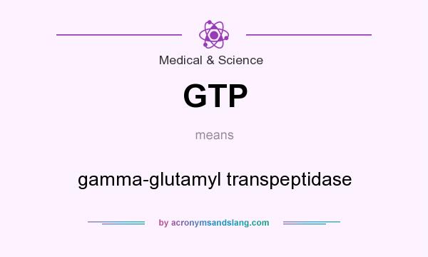 What does GTP mean? It stands for gamma-glutamyl transpeptidase