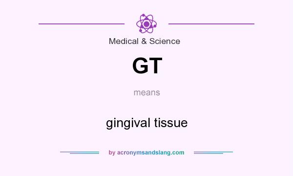 What does GT mean? It stands for gingival tissue