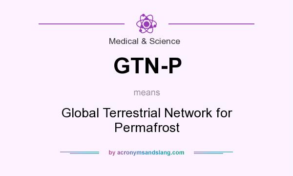 What does GTN-P mean? It stands for Global Terrestrial Network for Permafrost