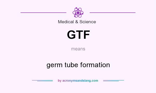 What does GTF mean? It stands for germ tube formation