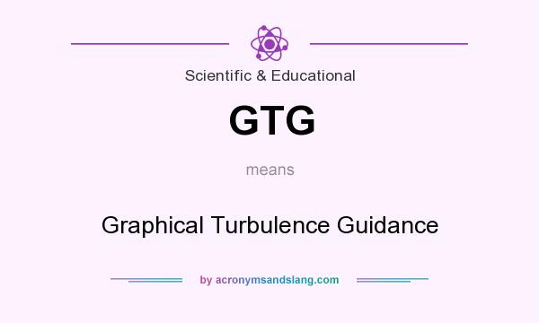 What does GTG mean? It stands for Graphical Turbulence Guidance