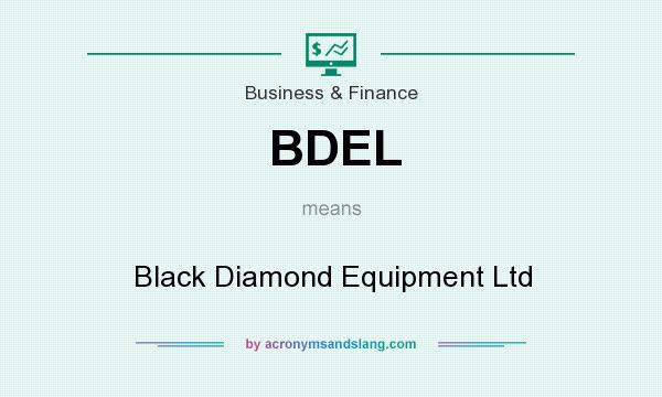 What does BDEL mean? It stands for Black Diamond Equipment Ltd