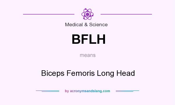 What does BFLH mean? It stands for Biceps Femoris Long Head