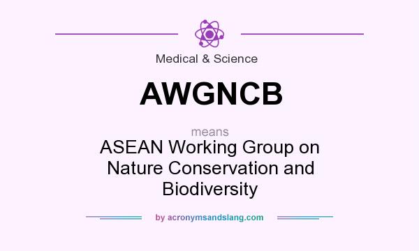 What does AWGNCB mean? It stands for ASEAN Working Group on Nature Conservation and Biodiversity