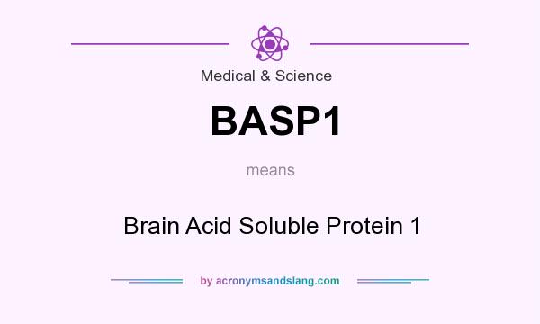 What does BASP1 mean? It stands for Brain Acid Soluble Protein 1