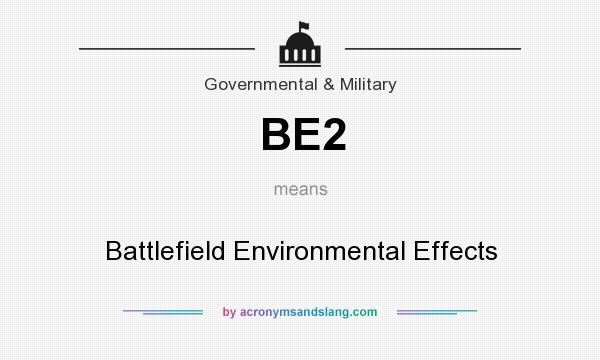 What does BE2 mean? It stands for Battlefield Environmental Effects
