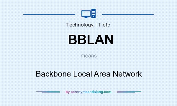 What does BBLAN mean? It stands for Backbone Local Area Network