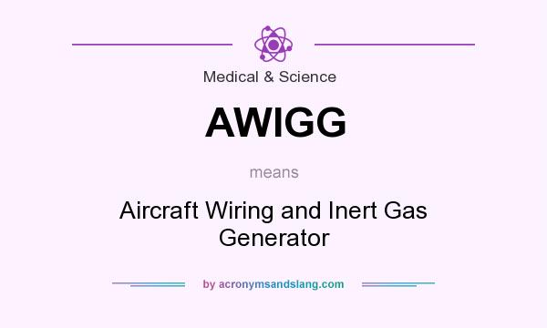 What does AWIGG mean? It stands for Aircraft Wiring and Inert Gas Generator