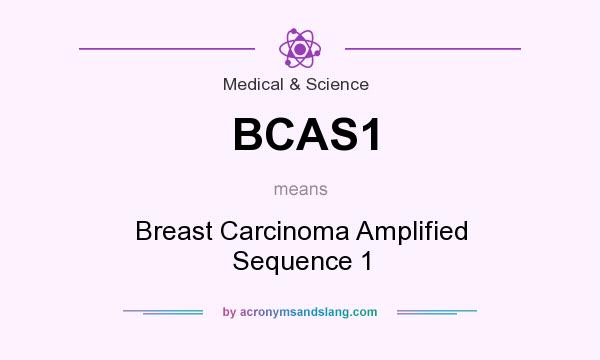 What does BCAS1 mean? It stands for Breast Carcinoma Amplified Sequence 1