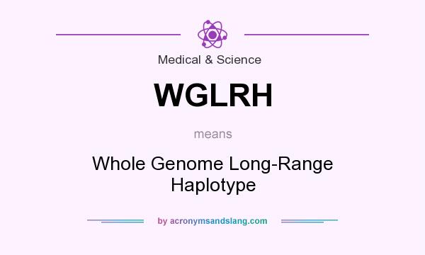 What does WGLRH mean? It stands for Whole Genome Long-Range Haplotype