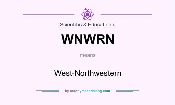 What does WNWRN mean? It stands for West-Northwestern