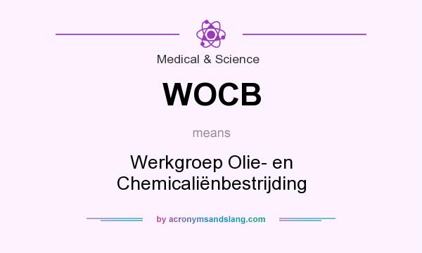 What does WOCB mean? It stands for Werkgroep Olie- en Chemicaliënbestrijding