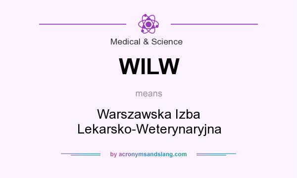 What does WILW mean? It stands for Warszawska Izba Lekarsko-Weterynaryjna