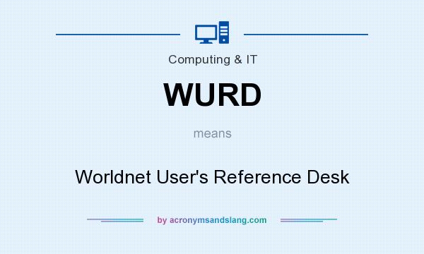 What does WURD mean? It stands for Worldnet User`s Reference Desk