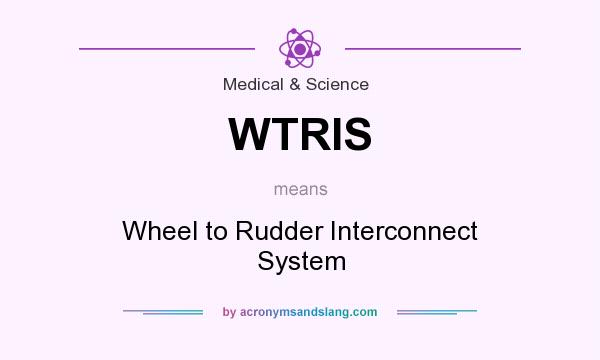 What does WTRIS mean? It stands for Wheel to Rudder Interconnect System