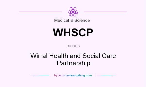 What does WHSCP mean? It stands for Wirral Health and Social Care Partnership