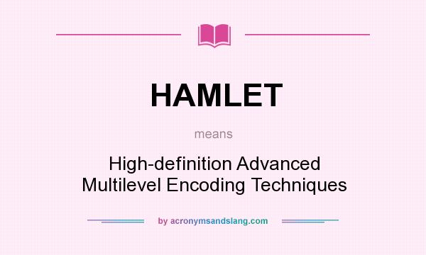 Hamlet meaning