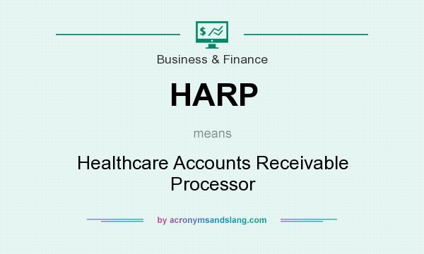 What does HARP mean? It stands for Healthcare Accounts Receivable Processor