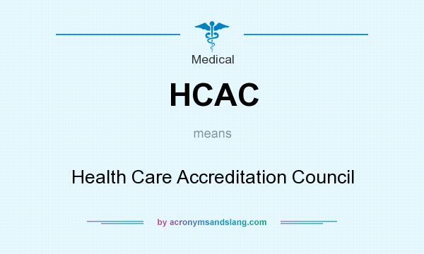 scrub Across Shuraba HCAC - "Health Care Accreditation Council" by AcronymsAndSlang.com