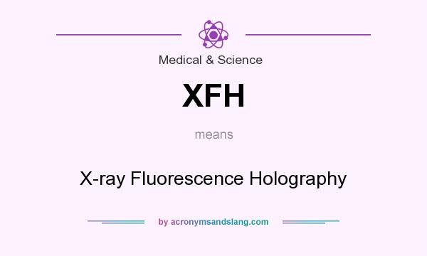 What does XFH mean? It stands for X-ray Fluorescence Holography