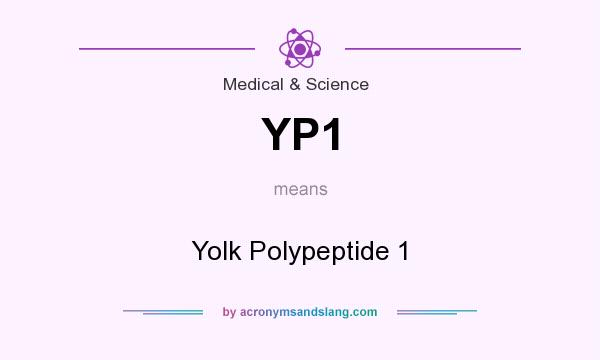 What does YP1 mean? It stands for Yolk Polypeptide 1
