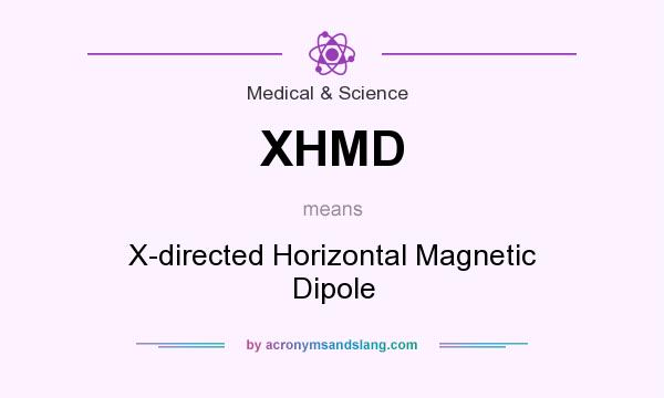 What does XHMD mean? It stands for X-directed Horizontal Magnetic Dipole