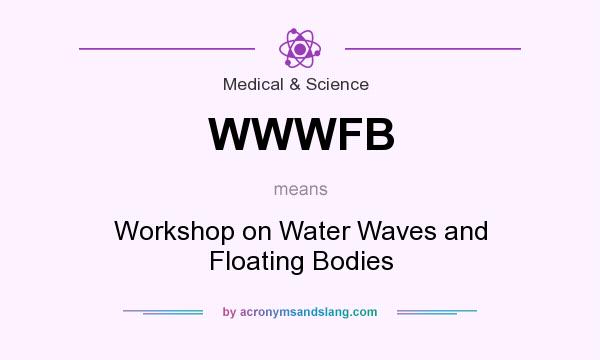 What does WWWFB mean? It stands for Workshop on Water Waves and Floating Bodies