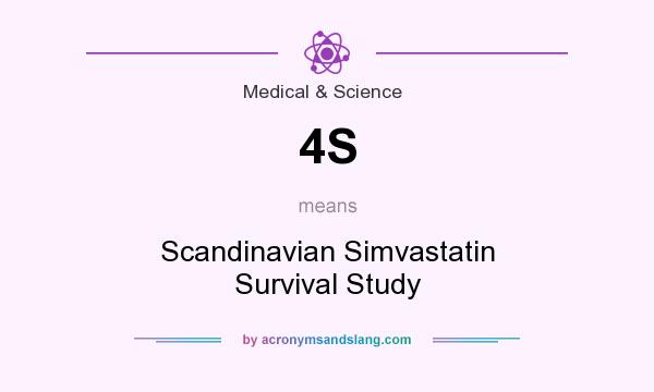 What does 4S mean? It stands for Scandinavian Simvastatin Survival Study