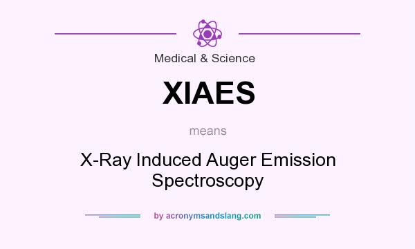 What does XIAES mean? It stands for X-Ray Induced Auger Emission Spectroscopy