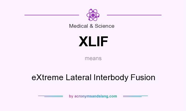 What does XLIF mean? It stands for eXtreme Lateral Interbody Fusion