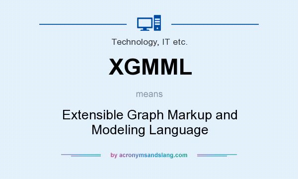 What does XGMML mean? It stands for Extensible Graph Markup and Modeling Language