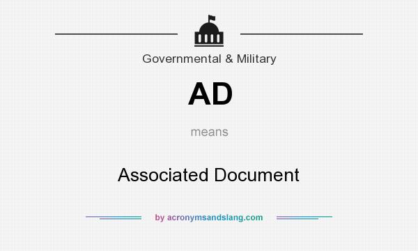 What does AD mean? It stands for Associated Document