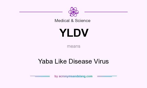 What does YLDV mean? It stands for Yaba Like Disease Virus