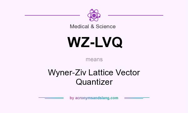 What does WZ-LVQ mean? It stands for Wyner-Ziv Lattice Vector Quantizer