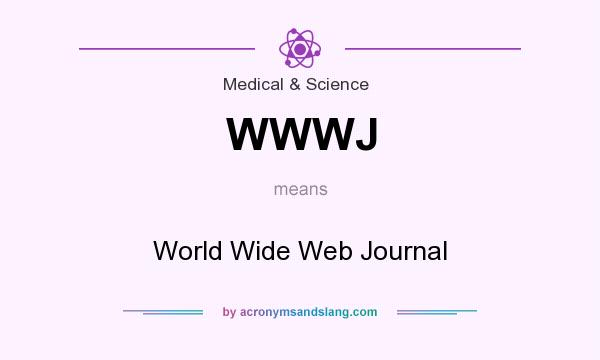 What does WWWJ mean? It stands for World Wide Web Journal
