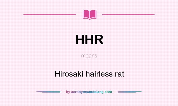 hhr-hirosaki-hairless-rat-in-undefined-by-acronymsandslang