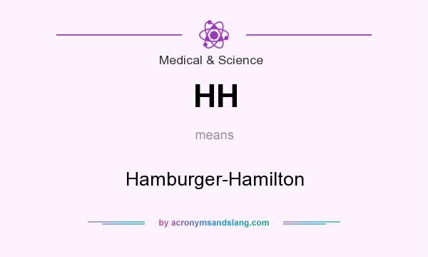 What does HH mean? It stands for Hamburger-Hamilton