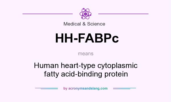 What does HH-FABPc mean? It stands for Human heart-type cytoplasmic fatty acid-binding protein