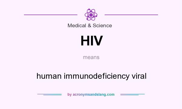 What does HIV mean? It stands for human immunodeficiency viral