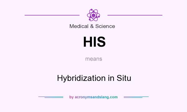 What does HIS mean? It stands for Hybridization in Situ