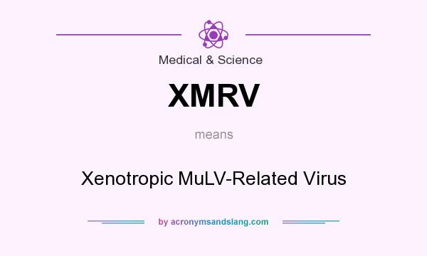 What does XMRV mean? It stands for Xenotropic MuLV-Related Virus